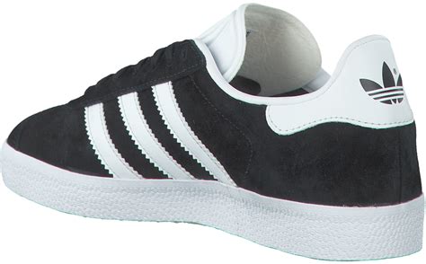 zwarte leren sneakers dames adidas|Zwarte adidas Leren sneakers voor dames .